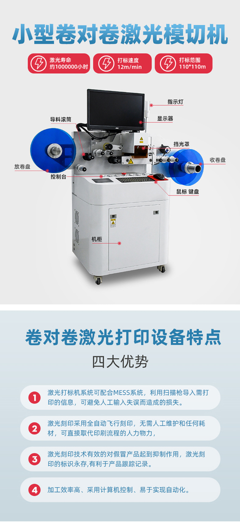 電容套管激光打標機(圖1)